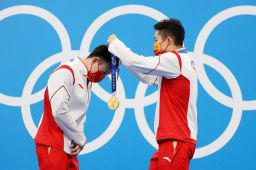 第11金!中国获男子双人3米板金牌